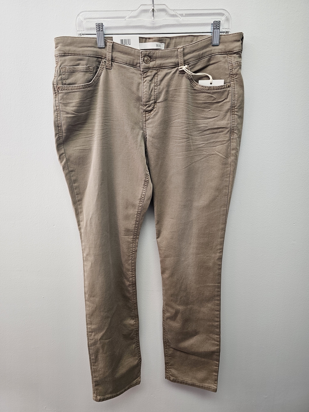 MAC Cosmetics Slim Straight Taupe Women’s Pants